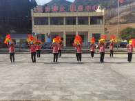 楼台乡村民自发组队备战全县广场舞总决赛