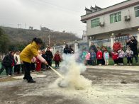 大庙乡中心幼儿园：消防记心中 安全伴童行