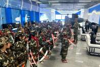 上庸镇：迷彩映蓝天 思政润童心