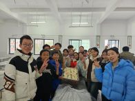 擂鼓中学：指尖捏出新年味  师生共品幸福“包”