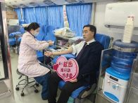 竹山一中：热血汇聚爱心  奉献践行担当