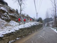 县供电公司：雪天特巡保供电 守护元旦光明线