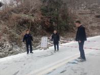 大庙乡：踏雪护路保畅通 凝心聚力守平安