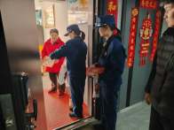 潘口乡联合消防救援大队开展消防安全“敲门行动”