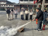 竹山县绿松石博物馆开展消防演练