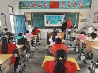 擂鼓小学开展诚实守信少先队思政教育主题队会