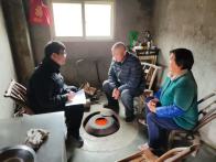 深河乡：寒冬走访暖民心 履职尽责护平安