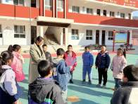 大庙乡四庄坪村童伴之家开展阅读活动