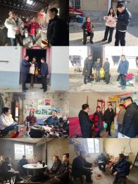 大庙乡：干部下沉暖民心 新春走访护平安