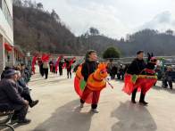 大庙乡开展民俗展演活动 丰富福利院老人文化生活