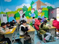 潘口乡龙王沟村寒假爱心托管班暖心开班