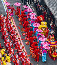 宝丰镇文艺展演送祝福