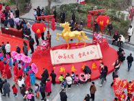 宝丰镇文化站开展义务写春联惠民活动