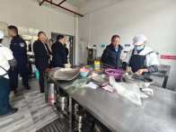 秦古市场监管所进行开学前校园安全专项检查