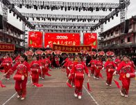 锣鼓喧天迎元宵  楼台乡群众展演“精气神”