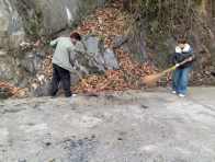 文峰乡开展“清洁家园”集中行动