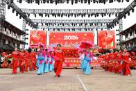 宝丰镇：民俗展演闹元宵 传统文化展魅力