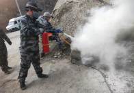 兴竹国投集团开展矿山综合应急演练