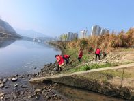 潘口乡：以志愿之力守护河道洁净