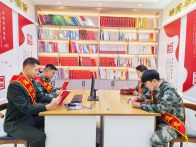 红廉书韵润初心  暖心服务助老兵再启新程