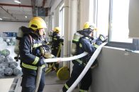 竹山消防：实战演练拧紧企业复工“安全阀”