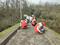 竹山一中：志愿服务暖校园 青春聚力显担当