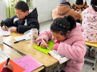大庙乡桂坪小学：执笔为衣  美育入心