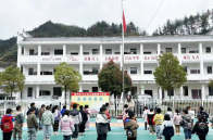 深河乡中心幼儿园开展“美丽的春天”主题教育活动