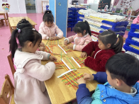 大庙乡中心幼儿园：指尖竹韵织生肖 童心巧手传非遗