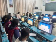 柳林乡九年一贯制学校开展初三英语听说模拟考试