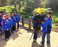 官渡镇中心学校：清明祭英烈 赓续爱国魂