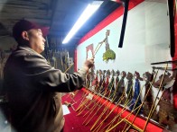 竹坪鄉堵河皮影志愿服務隊再演經典劇目《三代四狀元》