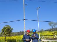 縣供電公司：堅守保電一線 守護清明燈火