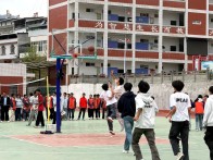 竹坪中學：快樂大課間 師生展風采