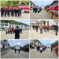 上庸鎮組織防汛抗旱暨地質災害應急演練