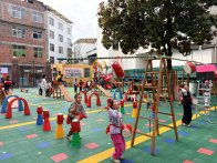 擂鼓鎮(zhèn)中心幼兒園：腰鼓聲聲傳古韻 快樂闖關(guān)樂開懷