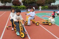 柳林鄉(xiāng)中心幼兒園：樂享游戲時(shí)光 綻放童真光彩