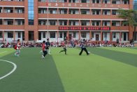 縣第二實驗小學：第三屆“和美足球杯”正式開賽