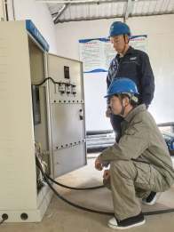 縣供電公司全程保電護航茶旅盛會