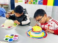 大庙乡桂坪小学开展创意草帽涂鸦活动
