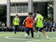 南山五福堂外国语学校初中部2026年春季球类运动会正式开幕