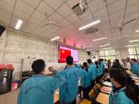 竹山一中举行新团员入团仪式
