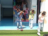 大庙乡中心幼儿园开展防震减灾系列安全教育活动   