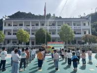 深河乡中心幼儿园开展防灾减灾主题安全教育活动