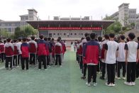 竹山职校：重走长征路  传承报国志