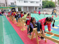 縣人民路幼兒園：繽紛晨間趣運動  活力相伴促成長