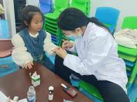 大廟鄉中心幼兒園：健康體檢暖童心 呵護成長伴同行