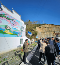 襄阳市民政局来竹考察“乡村著名行动”