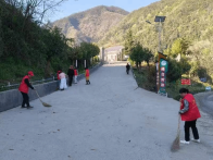 楼台财政所开展环境整治活动