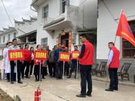 得胜镇茶场村开展地质灾害应急避险演练活动